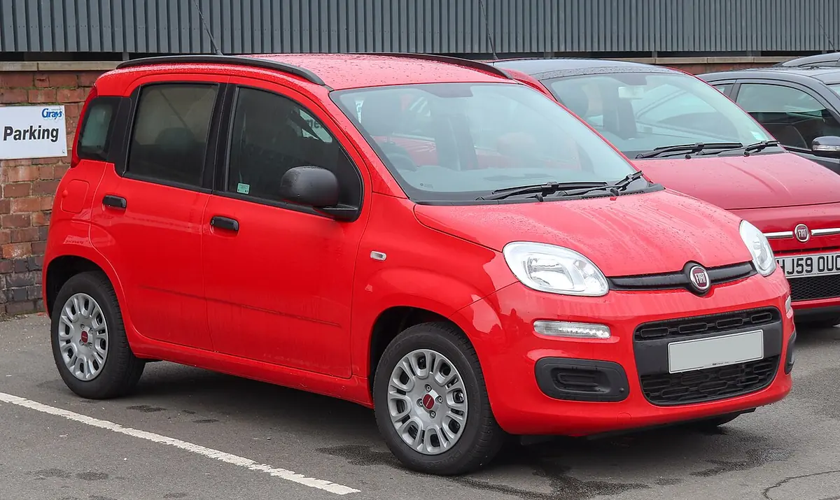 Fiat Panda rossa